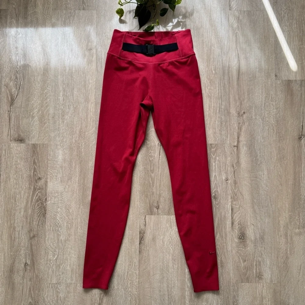 Nike Dri-FIT One Luxe Buckle Women s Mid-Rise Leggings size XS